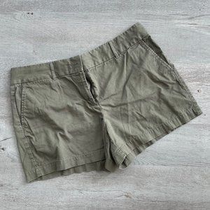 LOFT Olive Green Riviera Shorts, Size 12